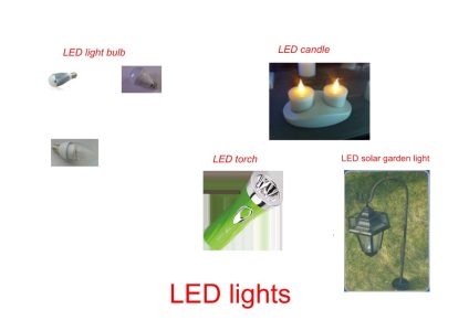 led